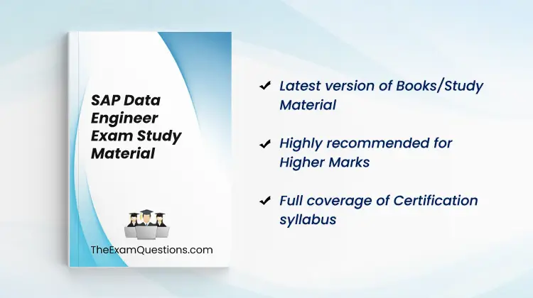Books/Study Material - SAP Data Engineer {C_HAMOD_2404}