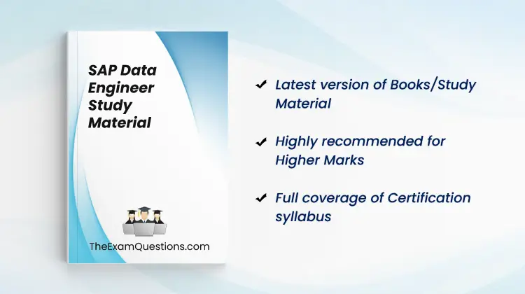 Books/Study Material - SAP Data Engineer {C_HAMOD_2404}