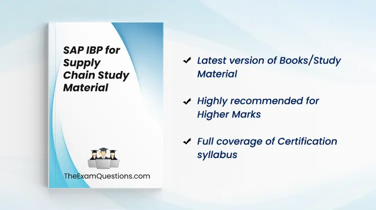 Books/Study Material - SAP IBP for Supply Chain {C_IBP_2502}