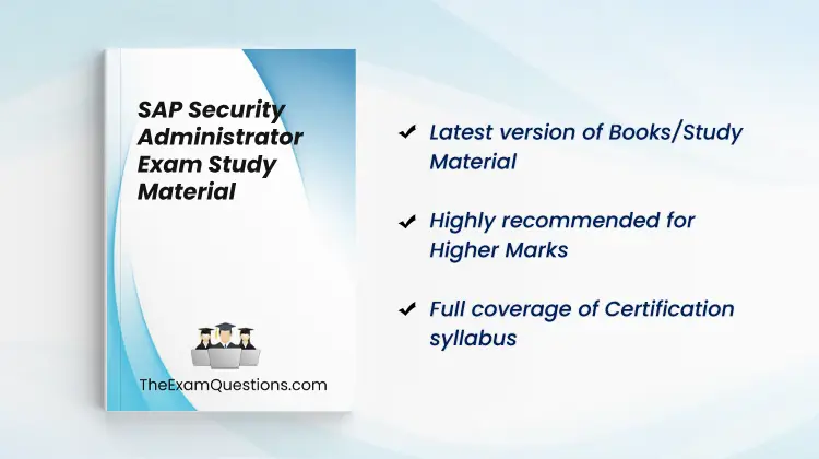 Books/Study Material - SAP Security Administrator {C_SEC_2405}