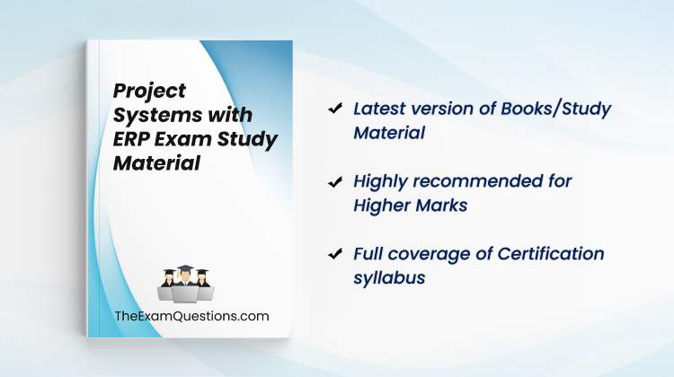 Books/Study Material - SAP Project Systems with SAP ERP 6.0 EHP7 {C_TPLM22_67}