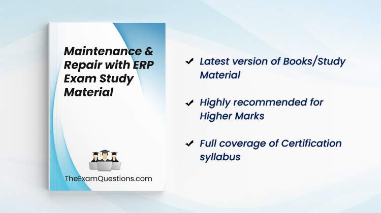 Books/Study Material - SAP Maintenance & Repair with ERP 6.0 EHP7 {C_TPLM30_67}