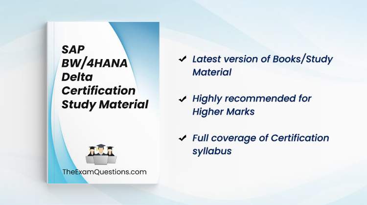 Books/Study Material - SAP BW/4HANA 2021 Delta {E_BW4HANA211}