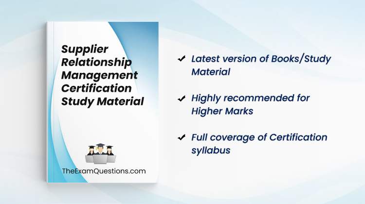 Books/Study Material - SAP Supplier Relationship Management 7.2 { C_SRM_72 } 