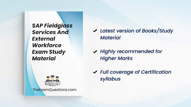 Books/Study Material - SAP Fieldglass Services and External Workforce {C_TFG50_2011}