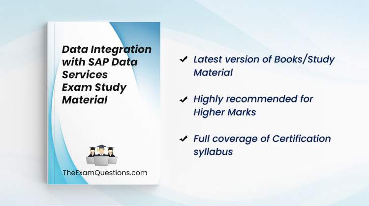 Books/Study Material - Data Integration with SAP Data Services 4.2 {C_DS_42}