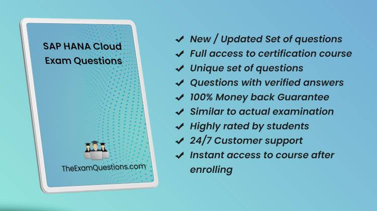 SAP HANA Cloud {C_HCDEV_05} Pdf Questions
