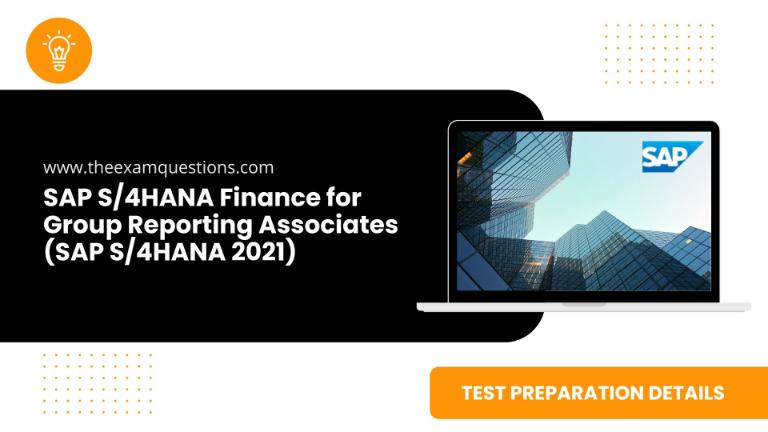 SAP S/4HANA Finance for Group Reporting Associates