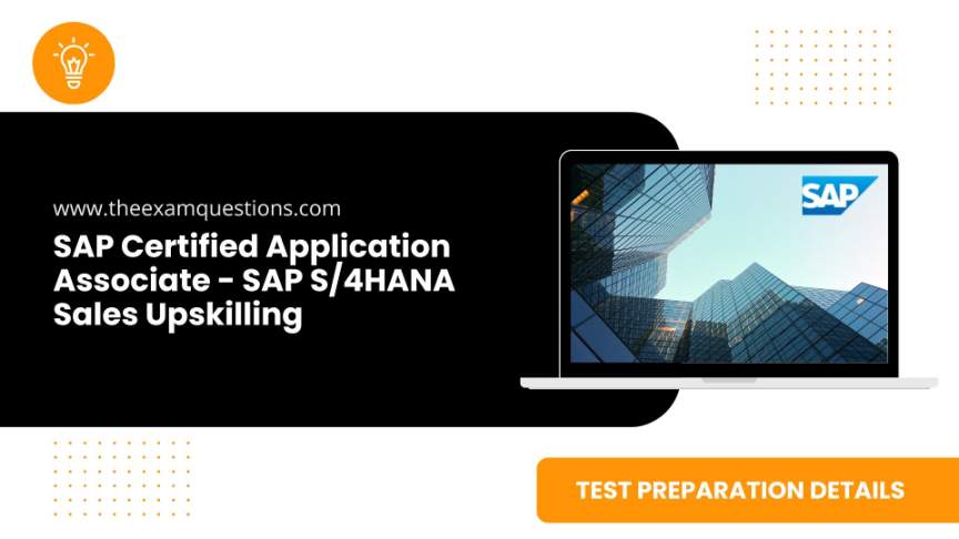 SAP Certified Application Associate - SAP S/4HANA Sales 2022 Upskilling