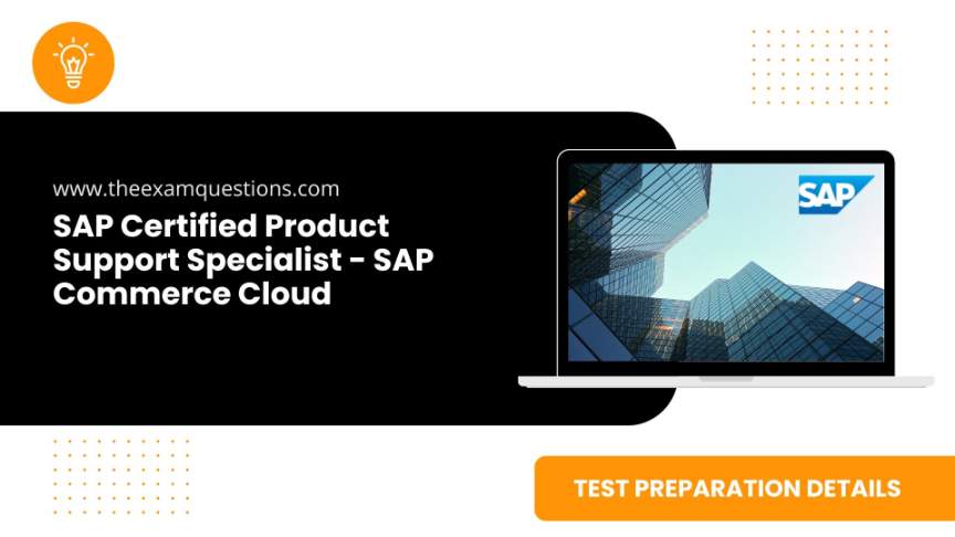 SAP Certified Product Support Specialist - SAP Commerce Cloud