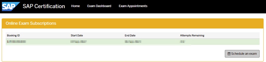 Exam Dashboard