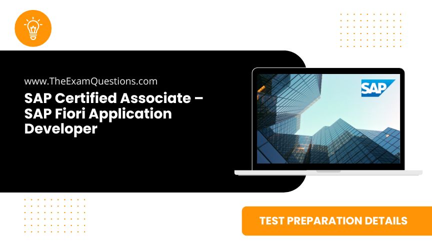 SAP Certified Associate - SAP Fiori Application Developer