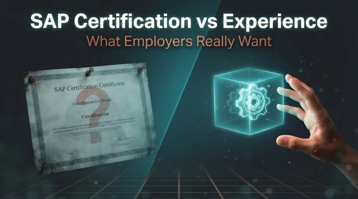  SAP Certification vs Experience: What Employers Really Want?