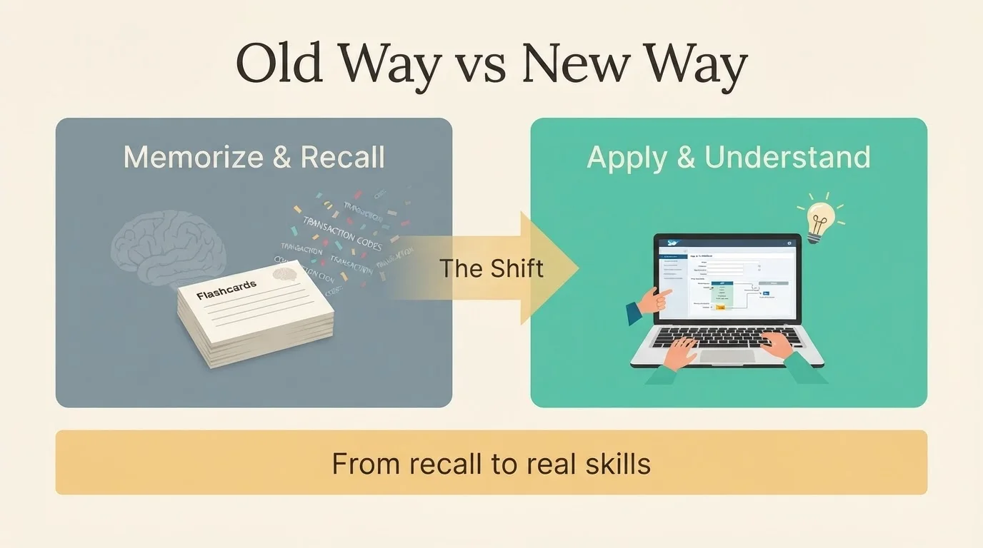 Old SAP Approach Vs New SAP Approach