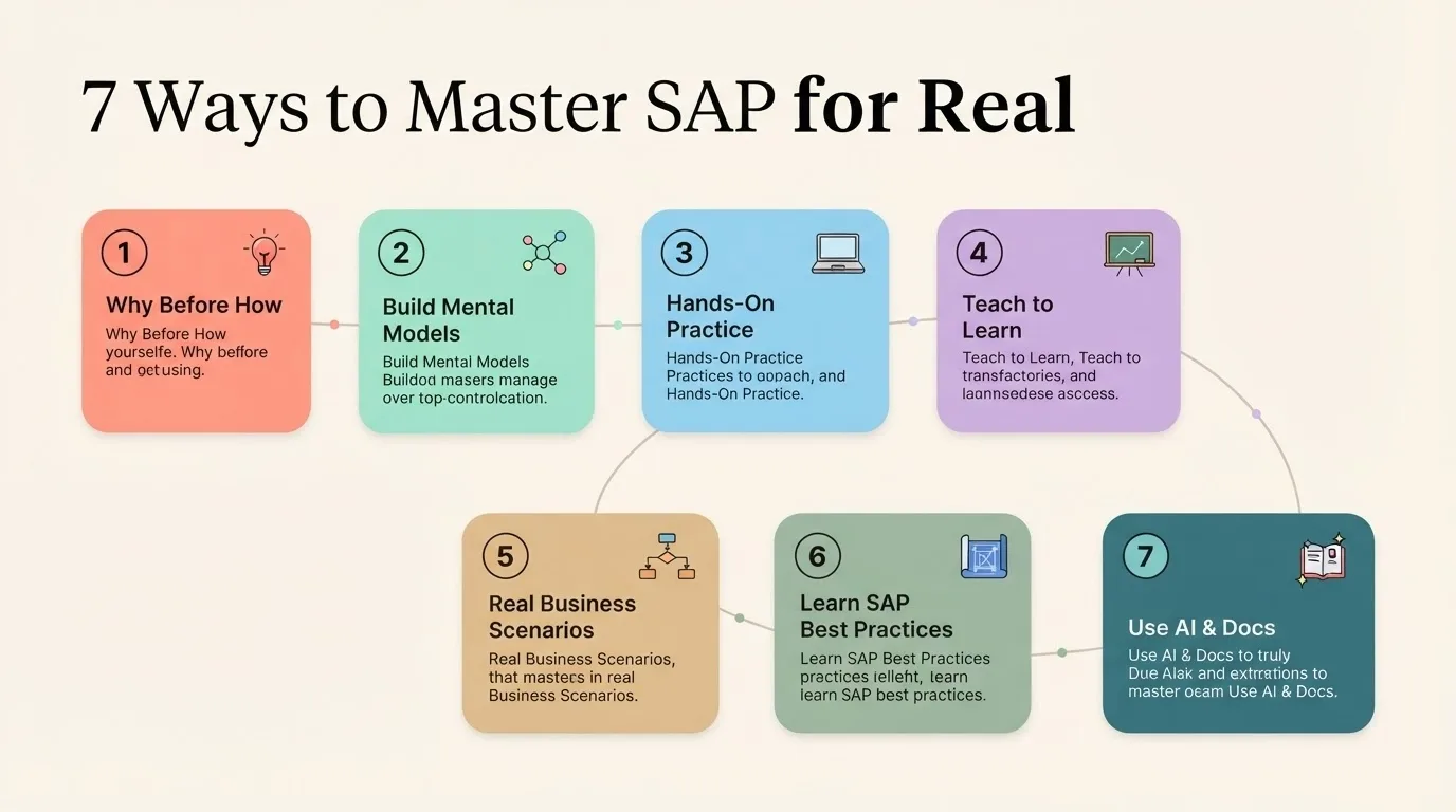 7 Ways to Actually Master SAP