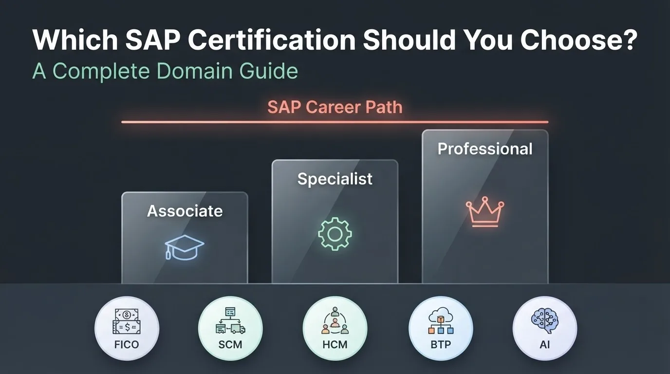 SAP Certification you should choose in 2026