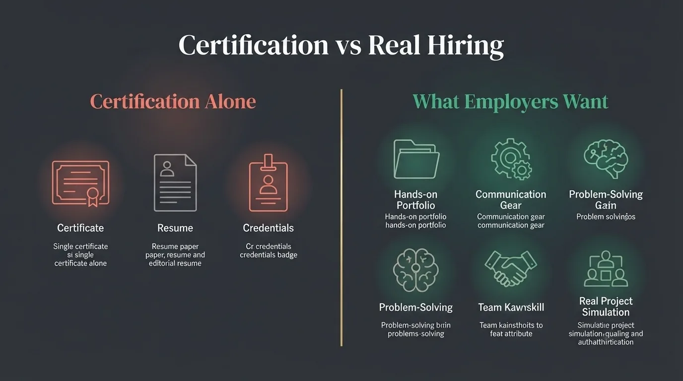 Certification vs What Employers Want