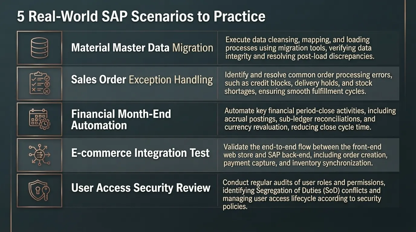 5 Real-World SAP Scenarios