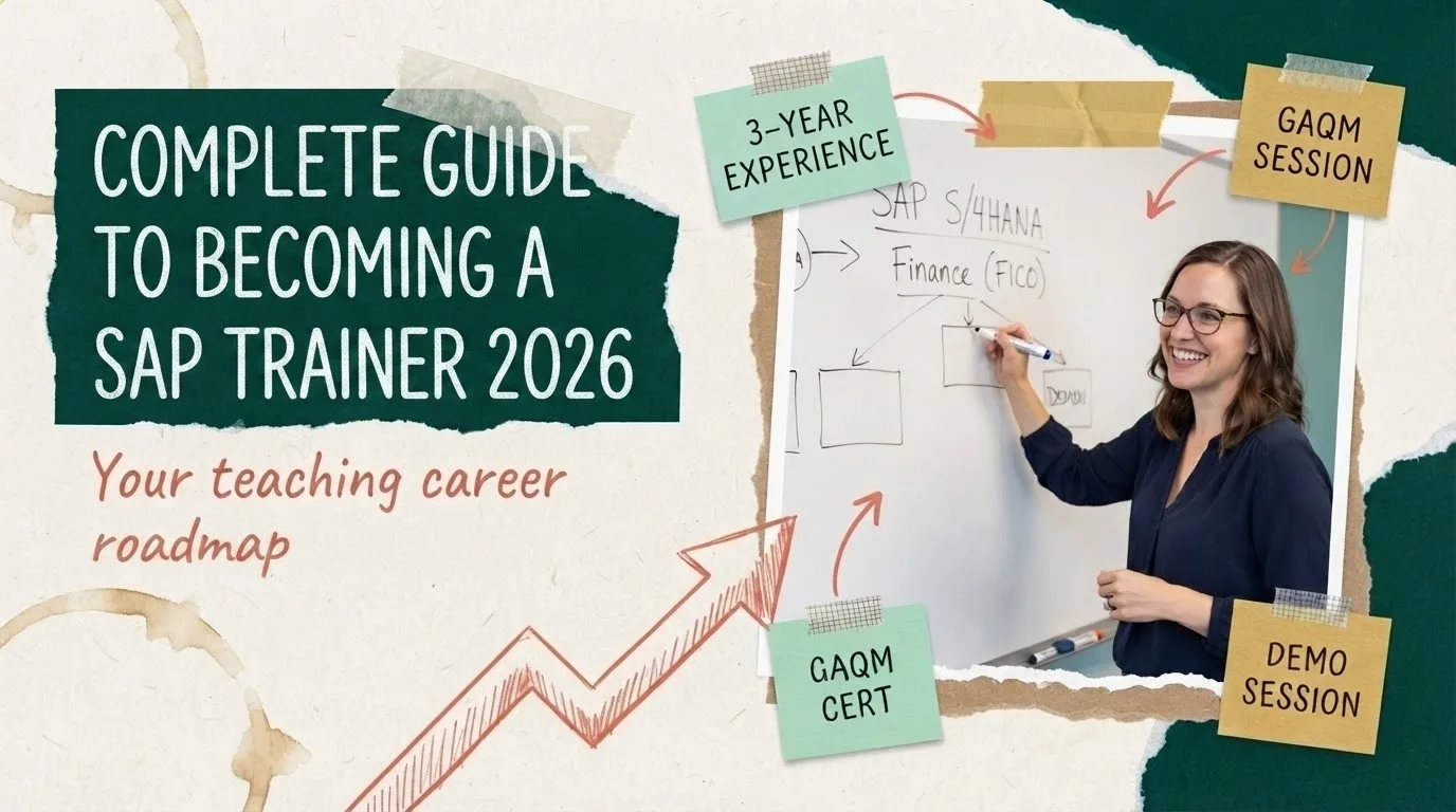 Complete Guide to Becoming a Successful SAP Trainer 2026