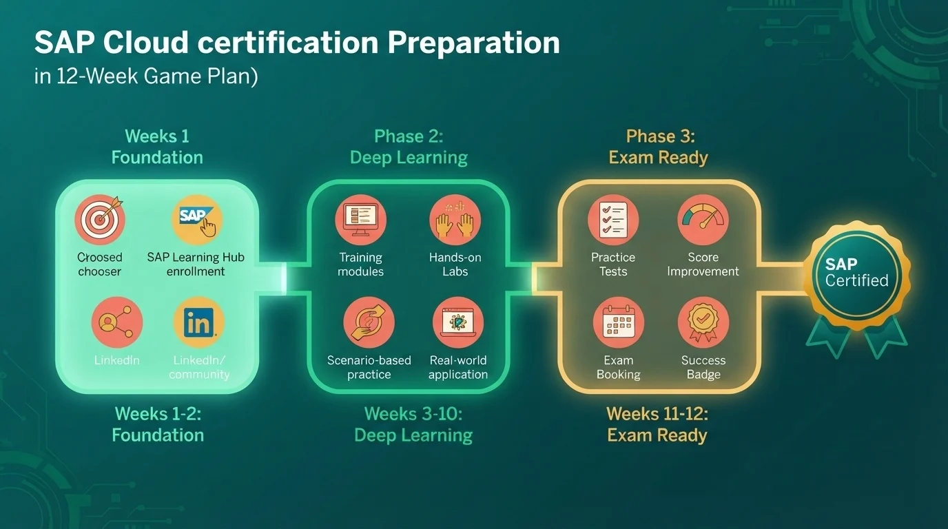 12-Week SAP Certification Learning Plan