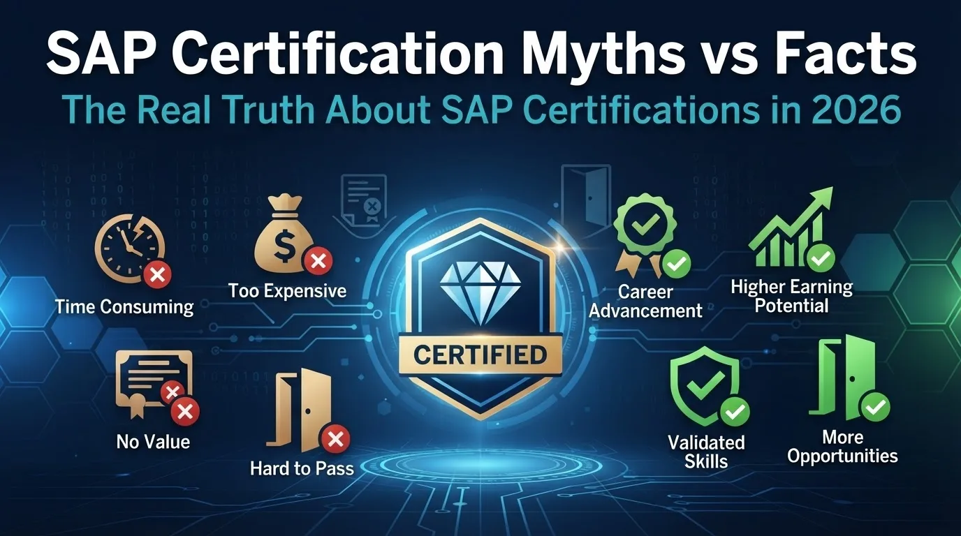 SAP Certification Myths vs Facts