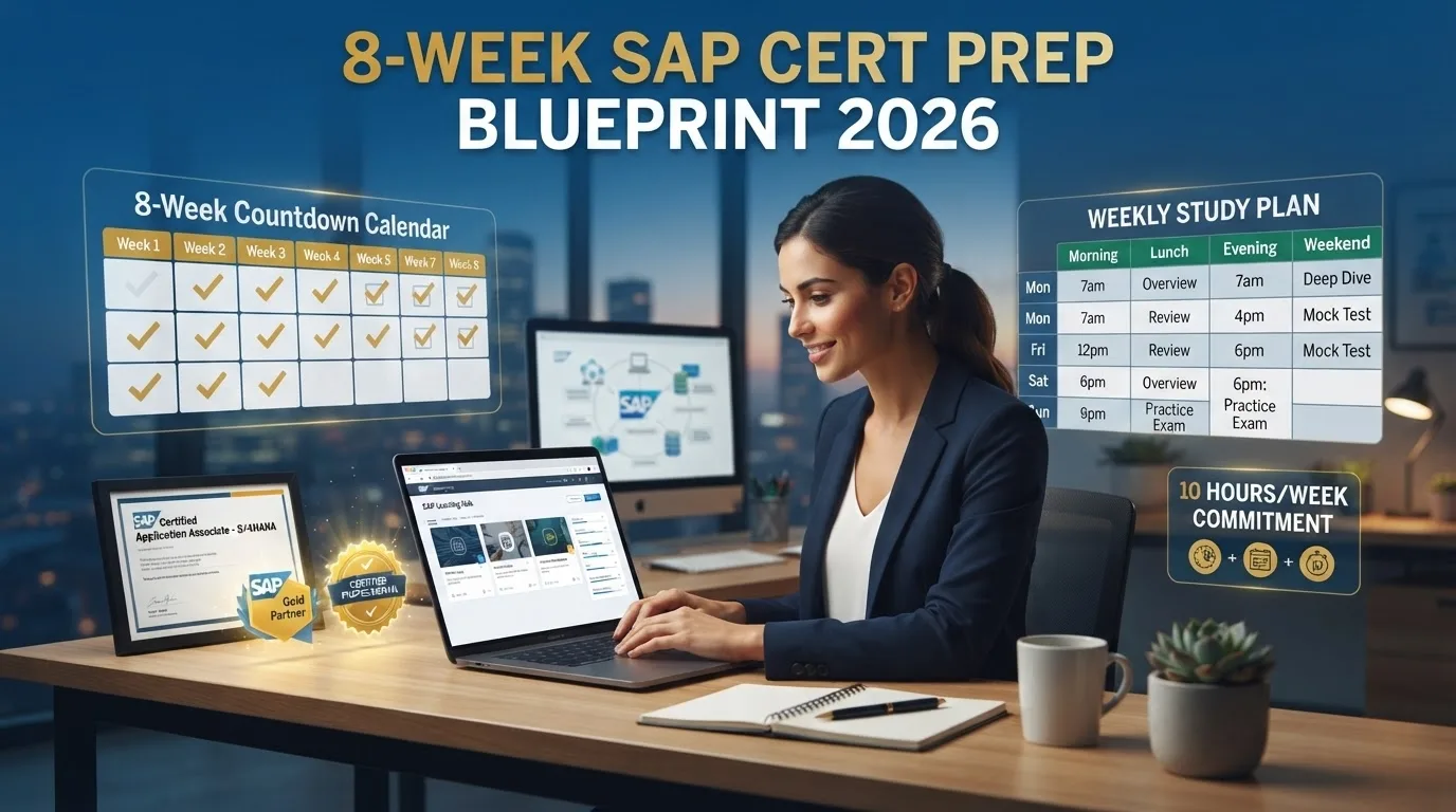 8-WEEK SAP CERT PREP BLUEPRINT 2026