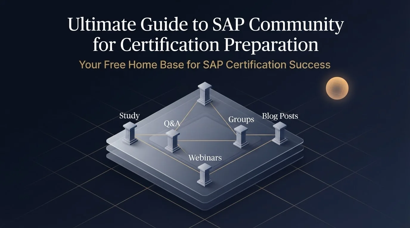 Ultimate Guide to SAP Community for Certification Preparation 2026