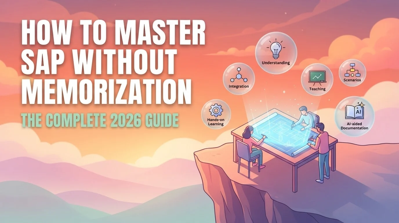 How to Master SAP Without Memorization: The Complete 2026 Guide