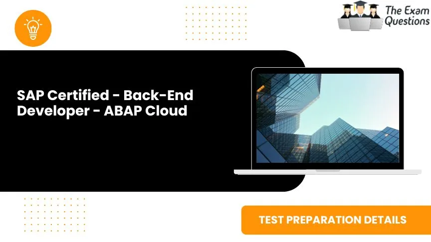 SAP Certified - Back-End Developer - ABAP Cloud
