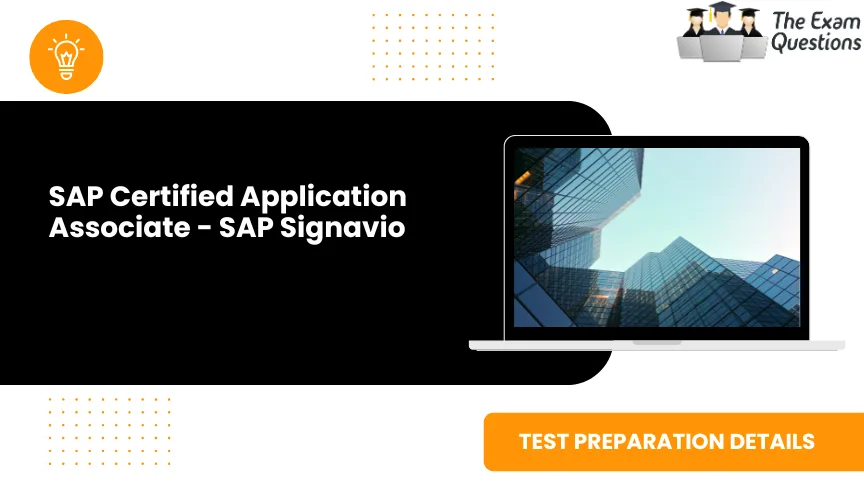 SAP Certified Application Associate - SAP Signavio