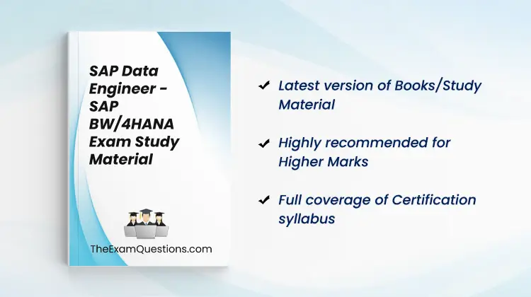 Data Engineer - SAP BW_4HANA book