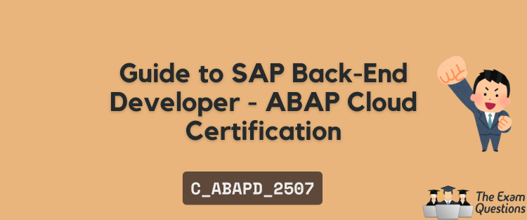 Guide to SAP C_ABAPD Certification