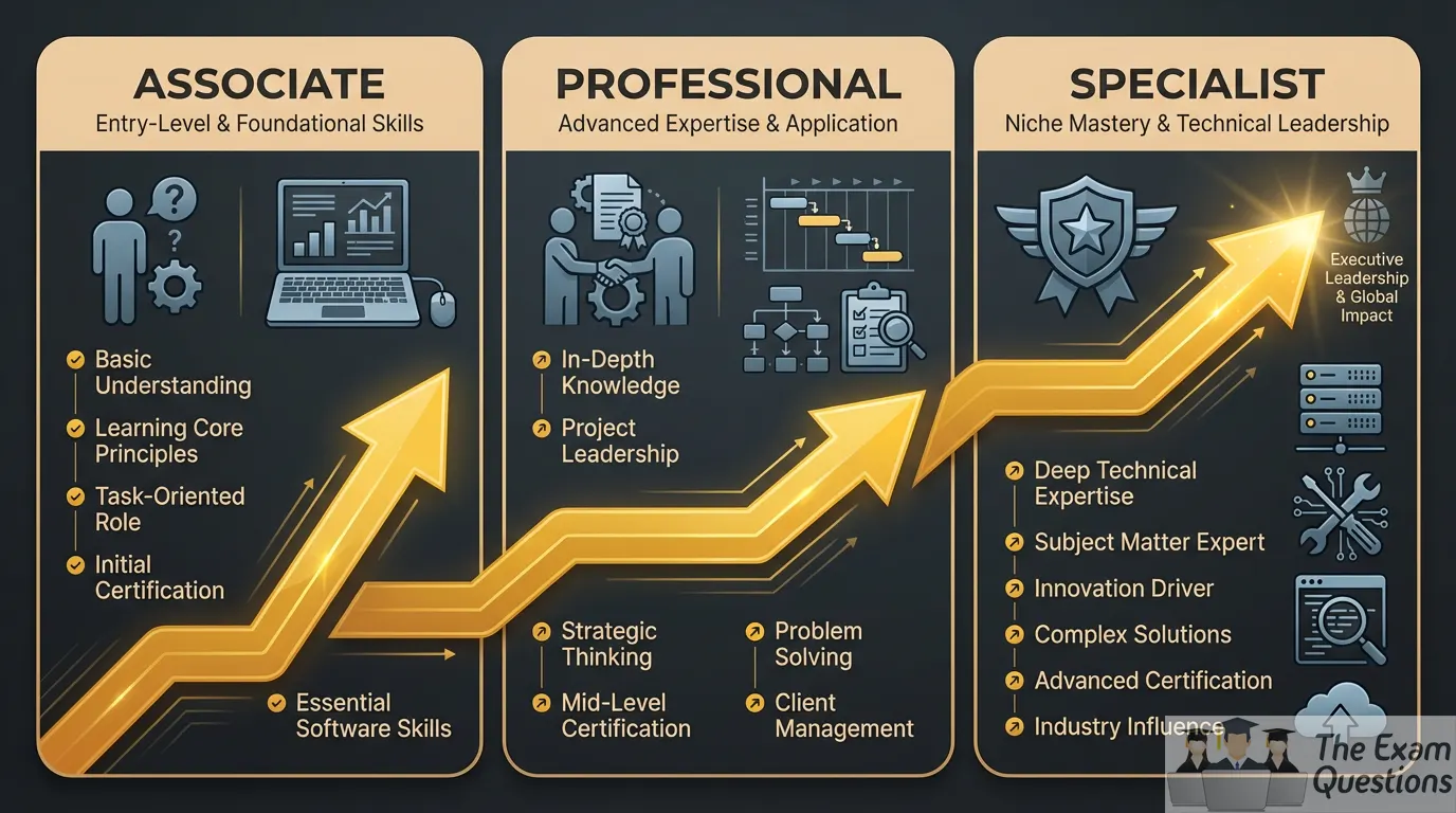 SAP Certifications Decoded: Associate vs. Professional vs. Specialist - Which Path Is Right for You?