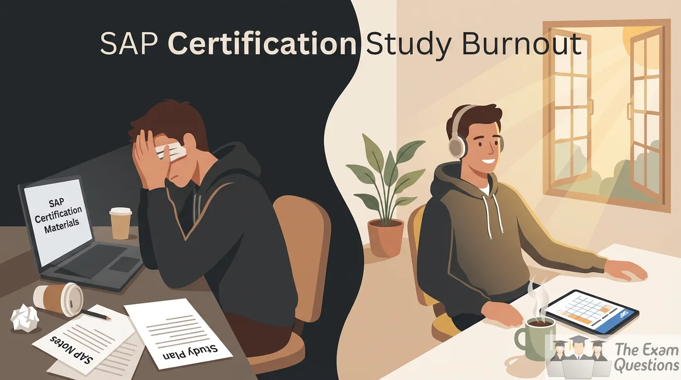 SAP Certification Study Burnout: 7 Prevention and Recovery Strategies That Actually Work