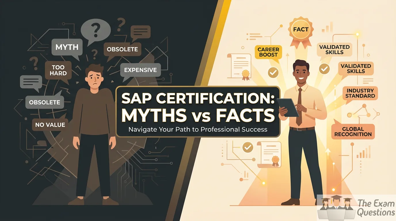 SAP Certification Myths Debunked: Separating Fact from Fiction
