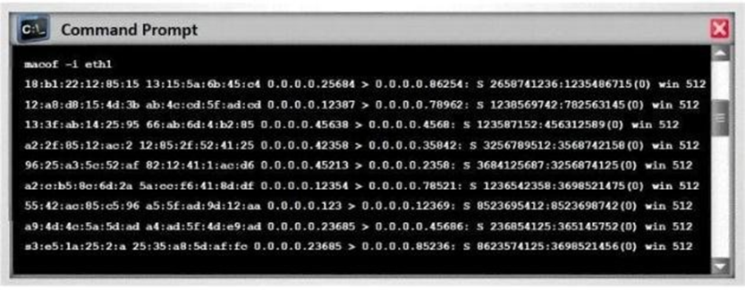 Switches maintain a CAM Table that maps individual MAC addresses on the network to physical ports on the switch.